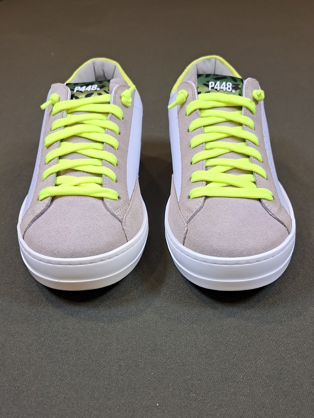 P448 Women's John Low Top Sneaker - Color: Mais-Whi - Size: EU 39 - Picture 3 of 9